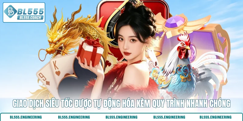 Giao dịch siêu tốc được tự động hóa kèm quy trình nhanh chóng